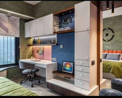 Furniture, Storage, Bedroom, Window Designs by Contractor Ap design interior hub, Jaipur | Kolo