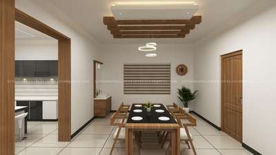 Dining, Furniture, Table, Storage, Lighting, Ceiling Designs by 3D & CAD Anandhu  Designs, Thrissur | Kolo