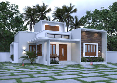Exterior, Lighting Designs by 3D & CAD Vinayan Mp, Kozhikode | Kolo