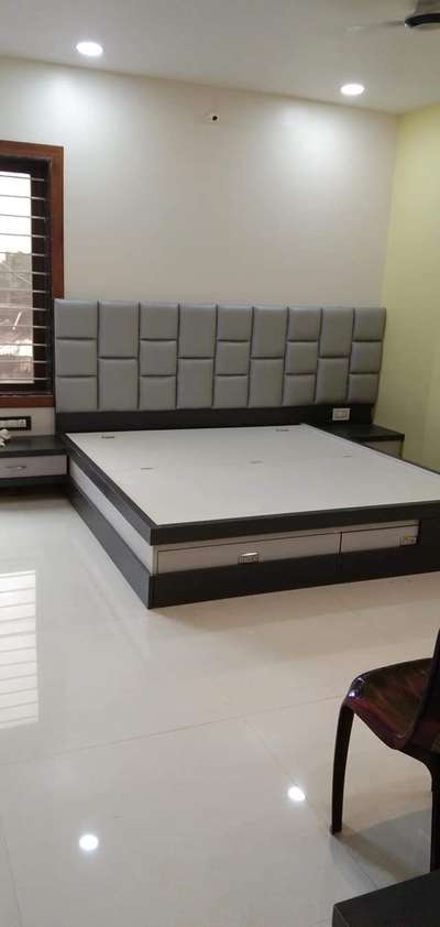 Flooring, Furniture, Storage, Wall, Bedroom Designs by Carpenter ram  vishwakarma, Bhopal | Kolo
