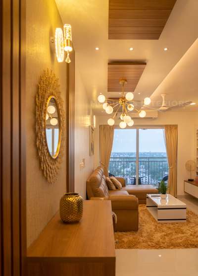 Ceiling, Furniture, Living, Lighting, Table Designs by Contractor syam kumar, Ernakulam | Kolo