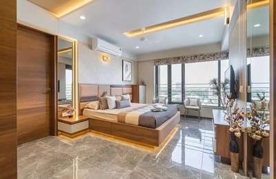Door, Furniture, Storage, Bedroom, Ceiling Designs by Interior Designer Sahil  Mittal, Jaipur | Kolo