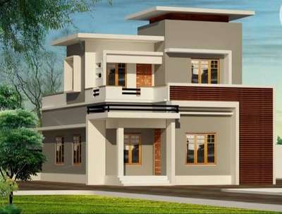 Exterior Designs by Contractor MADHU KR  ZEENIYA CREATION , Kottayam | Kolo