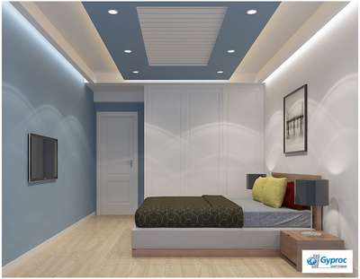 Bedroom, Ceiling, Furniture, Lighting, Storage Designs by 3D & CAD azeez nk, Kozhikode | Kolo