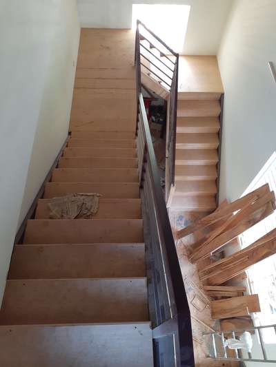 Staircase Designs by Carpenter abhilash raveendran, Alappuzha | Kolo