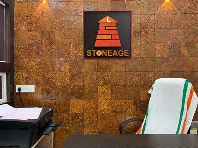 Wall, Lighting, Furniture Designs by Architect STONEAGE Laterite tile, Kannur | Kolo