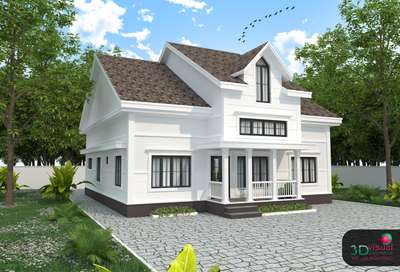 Exterior Designs by 3D & CAD sahil muhammed, Thrissur | Kolo