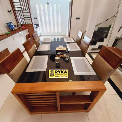 Dining, Furniture, Table Designs by Interior Designer Sahul Mohammed, Malappuram | Kolo