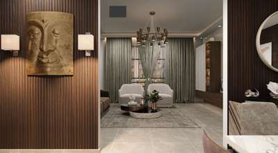 Furniture, Living, Lighting, Home Decor, Wall Designs by Interior Designer Mohammad Parwaiz, Delhi | Kolo