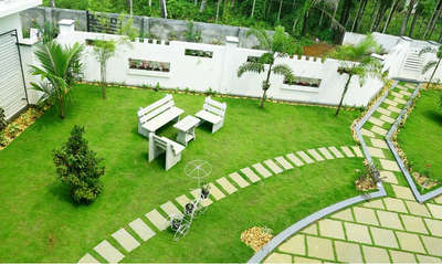 Flooring, Outdoor, Furniture Designs by Gardening & Landscaping sunilkumar sunilkumar, Thiruvananthapuram | Kolo