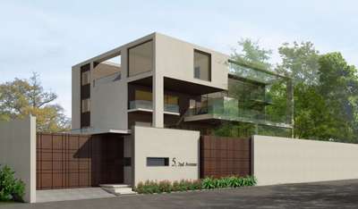 Exterior Designs by Architect InArch Design Studio, Gautam Buddh Nagar | Kolo