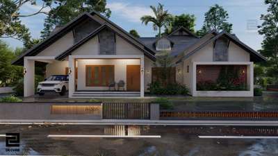 Exterior, Lighting Designs by Civil Engineer DE Cube Designs , Kottayam | Kolo