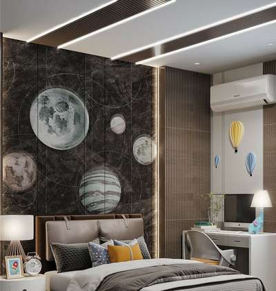 Furniture, Storage, Bedroom, Wall, Ceiling Designs by Architect DAYAL DESIGN STUDIO, Gurugram | Kolo