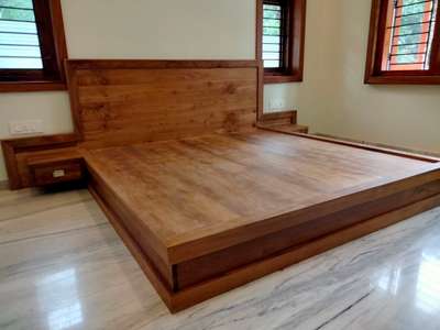 Bedroom, Furniture, Flooring Designs by Carpenter sajeev Oppo, Kozhikode | Kolo