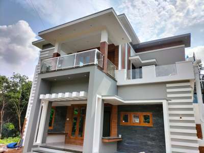 Exterior Designs by Contractor MN Construction, Palakkad | Kolo