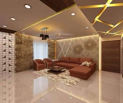 Living, Ceiling Designs by 3D & CAD മുഹമ്മദ്  ഹനീസ്, Palakkad | Kolo