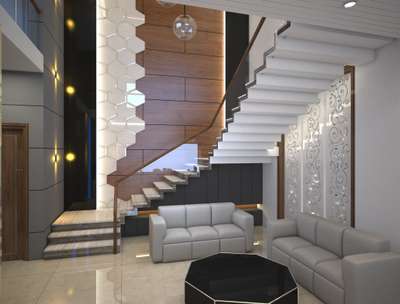 Furniture, Living, Lighting, Table, Staircase Designs by Interior Designer tarun  saini , Delhi | Kolo