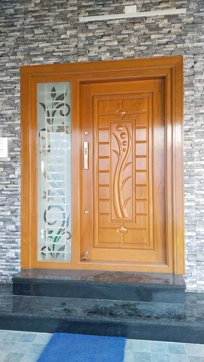 Door Designs by Painting Works Sivadasan Sivadasan, Wayanad | Kolo