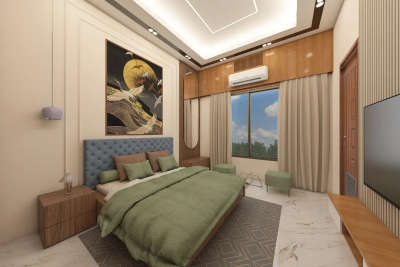 Furniture, Storage, Bedroom, Wall, Ceiling Designs by Architect Pushpendra  Gurjar, Indore | Kolo