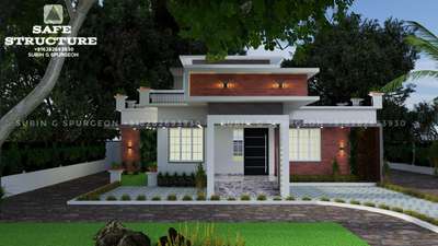 Exterior, Lighting Designs by 3D & CAD SUBIN G SPURGEON, Pathanamthitta | Kolo