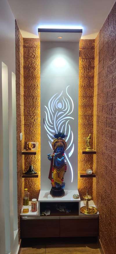 Prayer Room Designs by Interior Designer RAXA H O M E   I N T E R I O R, Thrissur | Kolo