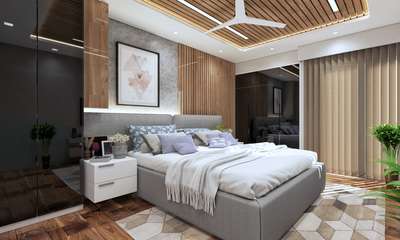 Furniture, Storage, Bedroom, Wall, Ceiling Designs by Interior Designer Sameer Shoaib, Gautam Buddh Nagar | Kolo
