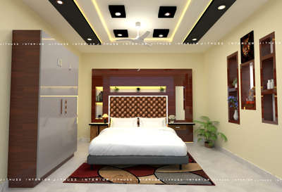 Ceiling, Furniture, Lighting, Storage, Bedroom Designs by 3D & CAD jithu  Chandran, Thiruvananthapuram | Kolo