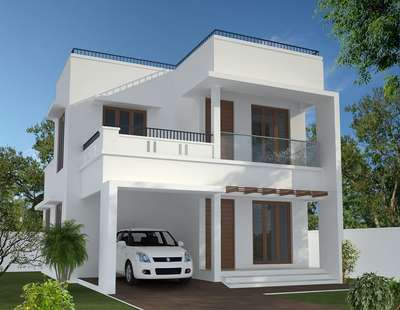 Exterior Designs by Contractor jeffin vincent, Ernakulam | Kolo