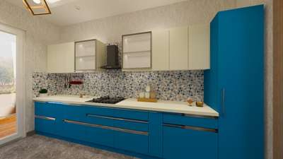 Kitchen, Storage Designs by 3D & CAD Lockhart Interior, Gurugram | Kolo