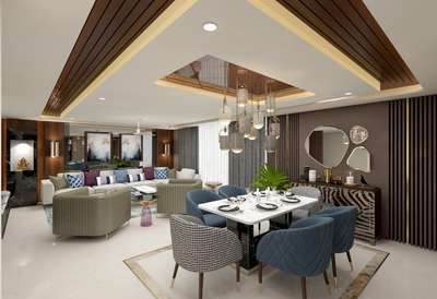 Ceiling, Dining, Furniture, Lighting, Table Designs by Carpenter Imran Khan Imran, Jaipur | Kolo