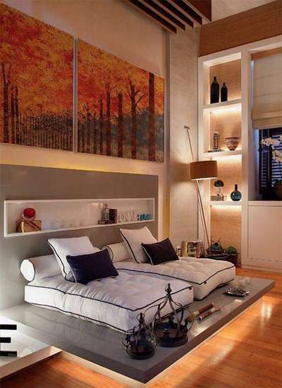 Bedroom, Furniture, Lighting, Home Decor, Wall Designs by Contractor HA  Kottumba , Kasaragod | Kolo