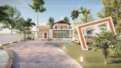 Exterior Designs by Architect ✨MICHALE VARGHESE✨, Kottayam | Kolo
