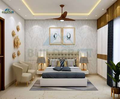 Furniture, Storage, Bedroom, Wall, Home Decor Designs by Interior Designer Build Craft Associates , Gautam Buddh Nagar | Kolo