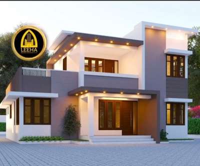Exterior, Lighting Designs by Contractor  leeha builders ASBARACK , Kannur | Kolo