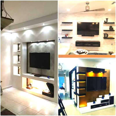 Living, Lighting, Storage Designs by Carpenter up bala carpenter, Malappuram | Kolo