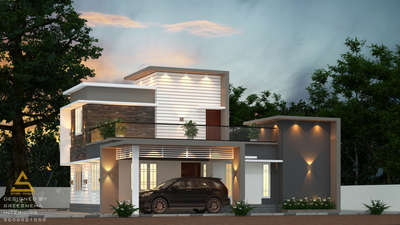 Exterior Designs by Interior Designer SREESNEHA INTERIORS, Kottayam | Kolo