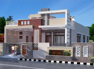 Exterior Designs by 3D & CAD XR Design, Jaipur | Kolo