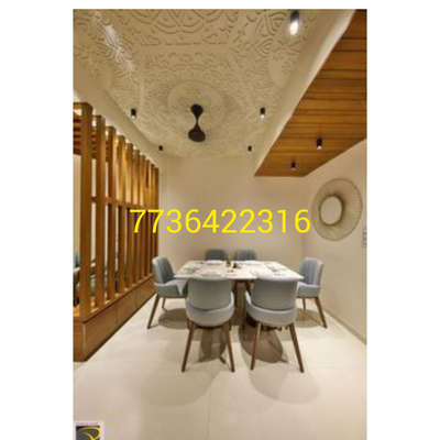 Ceiling, Dining, Furniture, Table, Lighting Designs by Carpenter mohd arif, Malappuram | Kolo