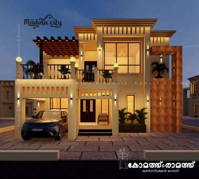 Exterior, Lighting Designs by Contractor sanam kbh, Kannur | Kolo