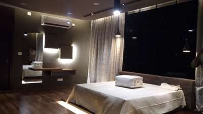 Bedroom, Furniture, Lighting, Storage Designs by Contractor abhi cv, Kasaragod | Kolo