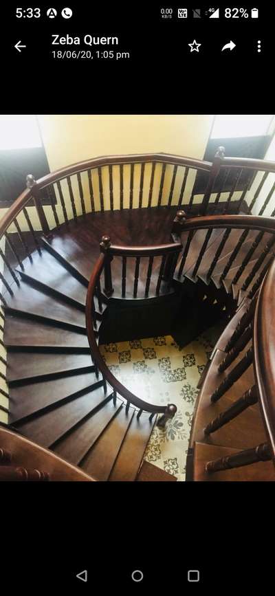 Staircase Designs by Contractor RIYAS RIYAS, Kozhikode | Kolo