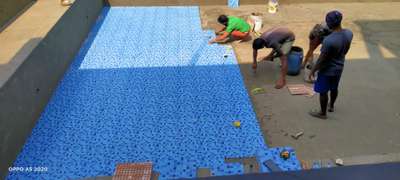 Flooring Designs by Swimming Pool Work crystal  Drops, Ernakulam | Kolo