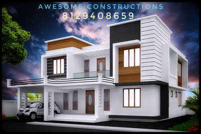 Exterior Designs by Civil Engineer JOJU P, Kannur | Kolo