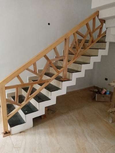 Staircase Designs by Carpenter salas antony, Alappuzha | Kolo
