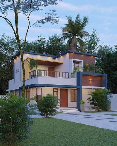 Exterior, Lighting Designs by 3D & CAD Lijin Vadavathi, Kannur | Kolo