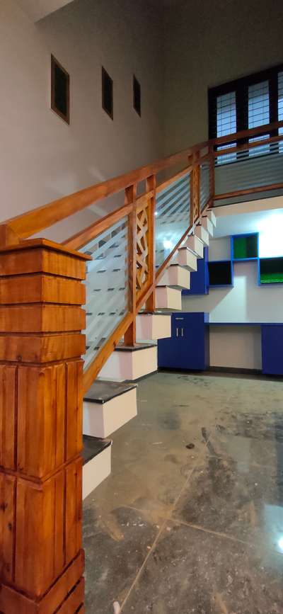 Staircase Designs by Carpenter praveen p, Thiruvananthapuram | Kolo