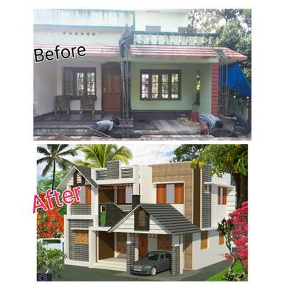 Exterior Designs by Contractor Planners  perumbavoor, Ernakulam | Kolo