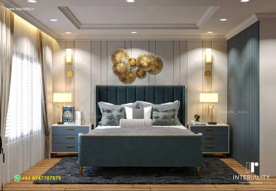 Bedroom, Furniture, Lighting, Storage, Wall Designs by 3D & CAD jamshi cv, Kannur | Kolo