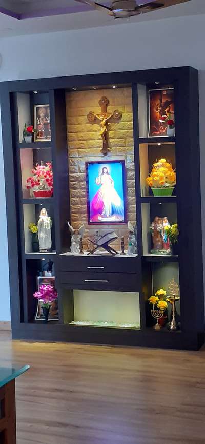 Prayer Room Designs by Interior Designer Rajesh TR, Kottayam | Kolo