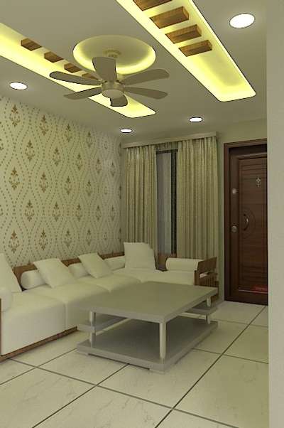 Ceiling, Lighting, Living, Furniture, Table Designs by Interior Designer Himanshu Rathore Rathore, Bhopal | Kolo